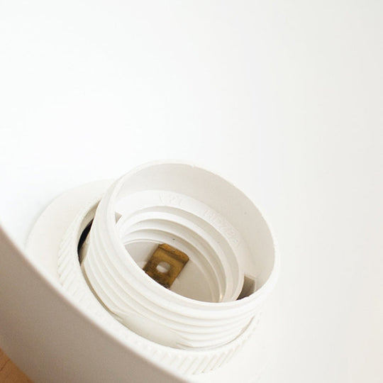 Dome-Shaped Metallic & Wooden Macaroon Wall Sconce Light for Kids' Bedroom