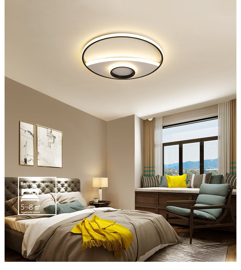 Modern Silver Circle Ceiling Fixture: Acrylic Flushmount Lights in Warm/White – 16"/19.5"/23.5