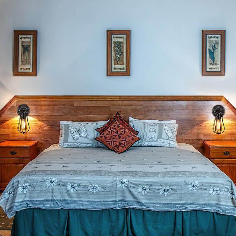 Adjustable Wall Lamp: Loft Style Bedroom Lighting with Iron Cage in Black