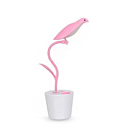 Bird Shaped Desk Light - Eye-Caring 1 Head Macaron Loft Reading Light for Kid's Bedroom