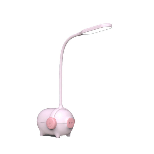 Piggydesk LED Desk Light - Flexible Gooseneck Reading Lamp