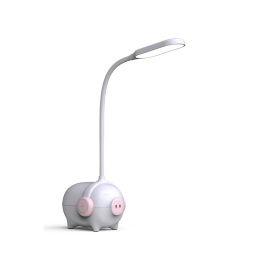 Piggydesk LED Desk Light - Flexible Gooseneck Reading Lamp