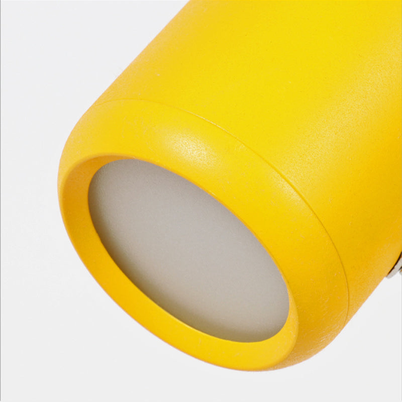 Rotatable Children's Bedroom Desk Light – Metal Macaron Reading Lamp with Plug-In Cord