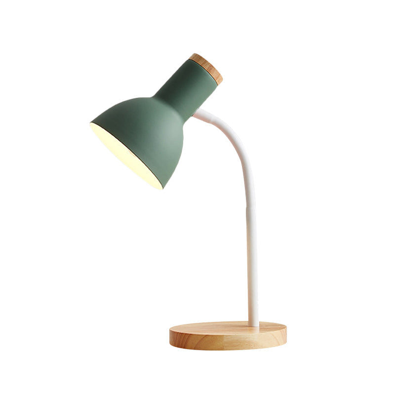 Nordic Style Metal Desk Lamp - Gentle and Kid-Friendly Study Light for Children's Bedroom