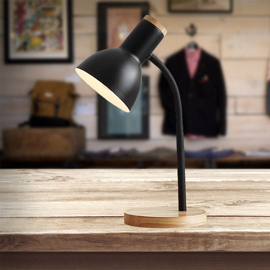 Nordic Style Metal Desk Lamp - Gentle and Kid-Friendly Study Light for Children's Bedroom