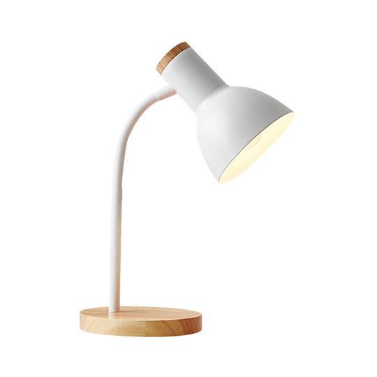 Nordic Style Metal Desk Lamp - Gentle and Kid-Friendly Study Light for Children's Bedroom