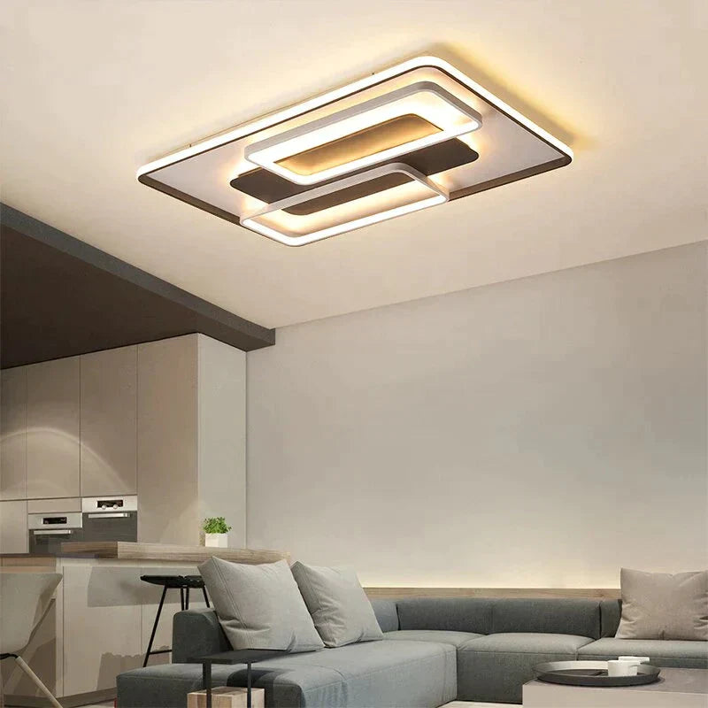 LED Ceiling Lights  Surface Mount Modern Living Room For Bedroom Support Remote Control Led Lamps