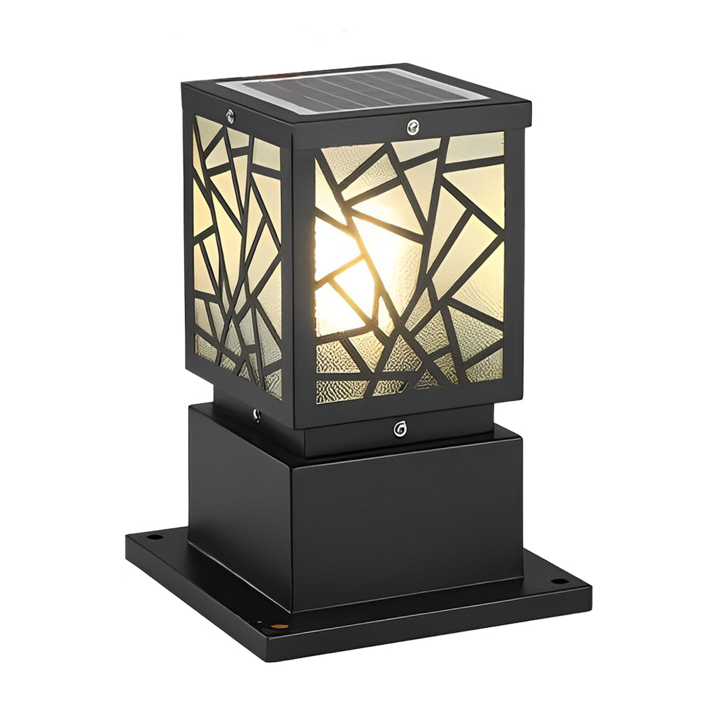 Modern Solar LED Outdoor Bollard Path Lights