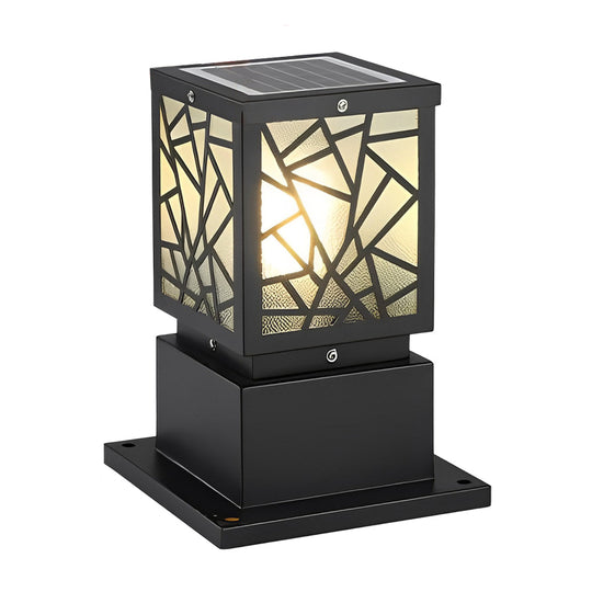 Modern Solar LED Outdoor Bollard Path Lights