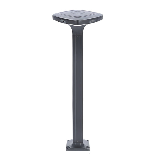 Square LED Outdoor Path Lights with Solar & Wired Options