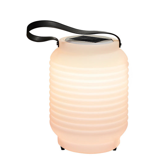Portable Waterproof Cylinder LED Solar Camping Lantern