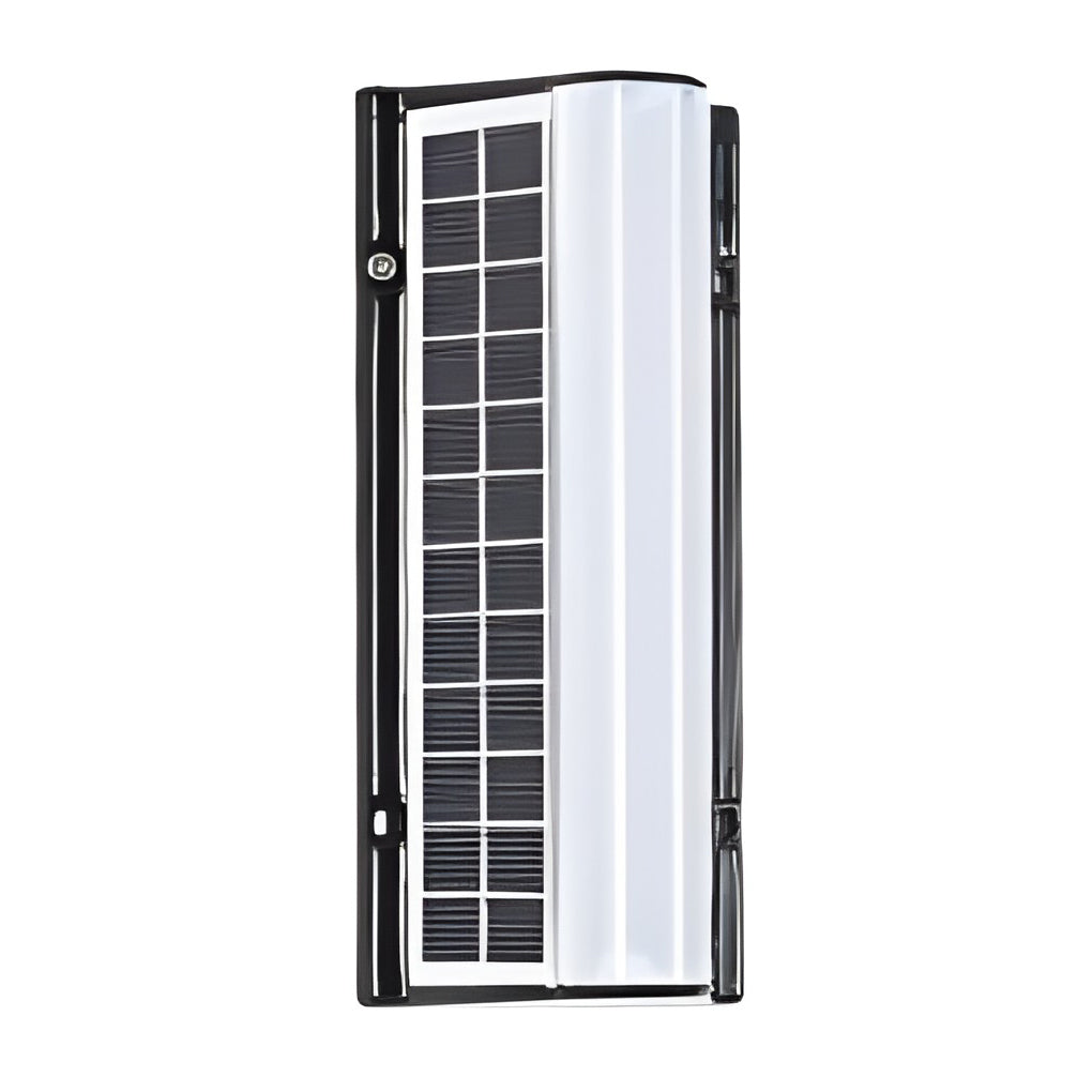 Long Acrylic LED Solar Outdoor Wall Light Waterproof Linear Lamp