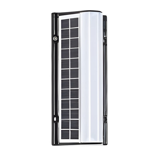 Long Acrylic LED Solar Outdoor Wall Light Waterproof Linear Lamp