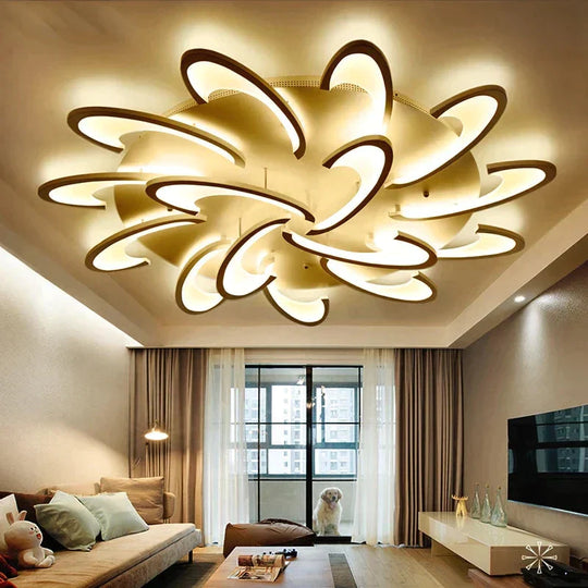 Remote Control Led Ceiling Light With Ultra-thin Acrylic Lamp Ceiling For Living Room Bed Room Flush Mount Lamparas De Techo