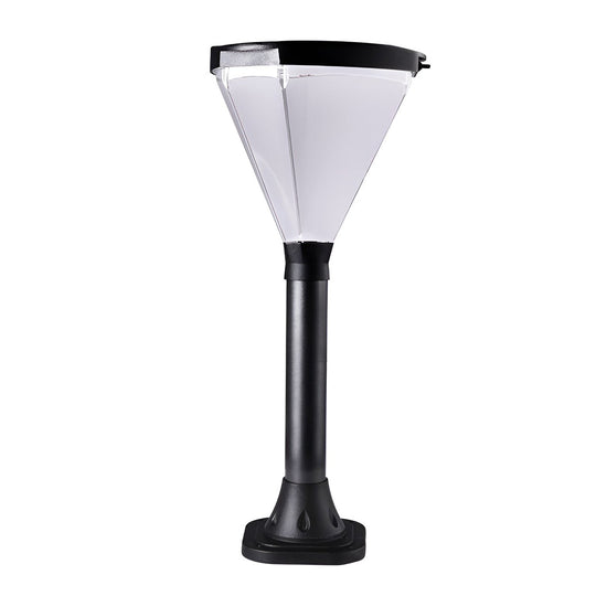Cone-Shaped Solar LED Outdoor Pathway Light