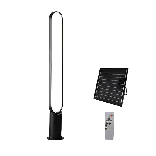 Modern Long Linear LED Solar Pathway Light