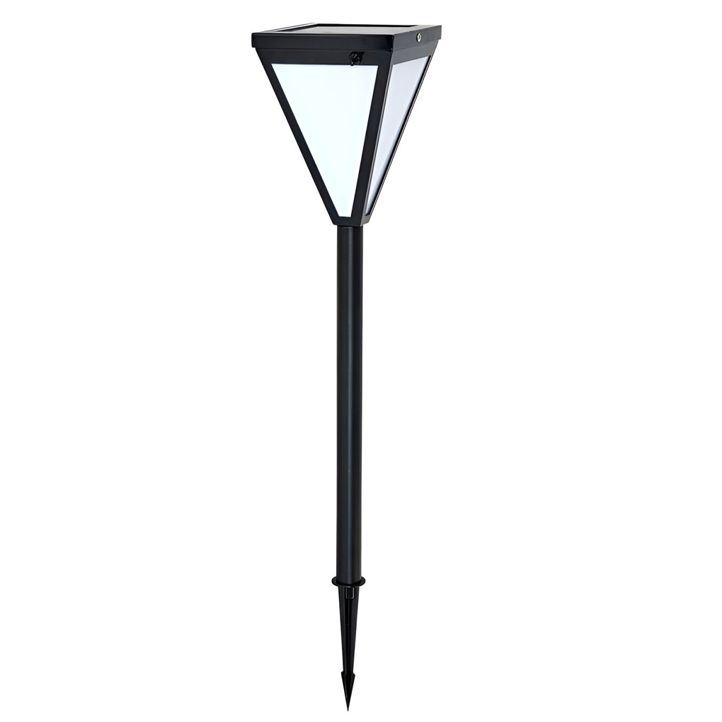 Sleek Solar LED Outdoor Pathway Post Light Waterproof