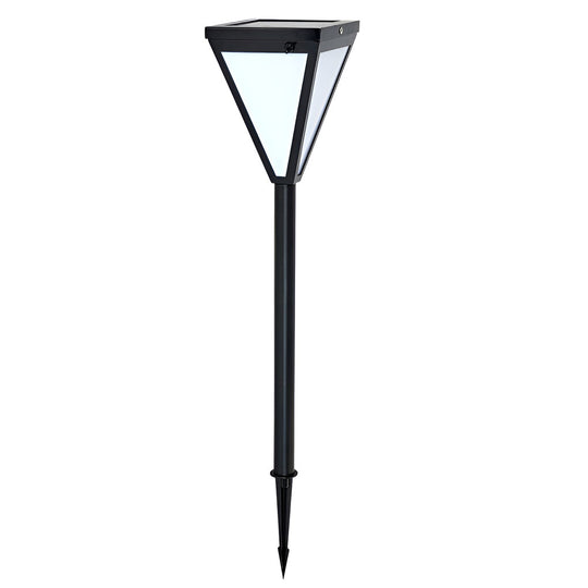 Sleek Solar LED Outdoor Pathway Post Light Waterproof