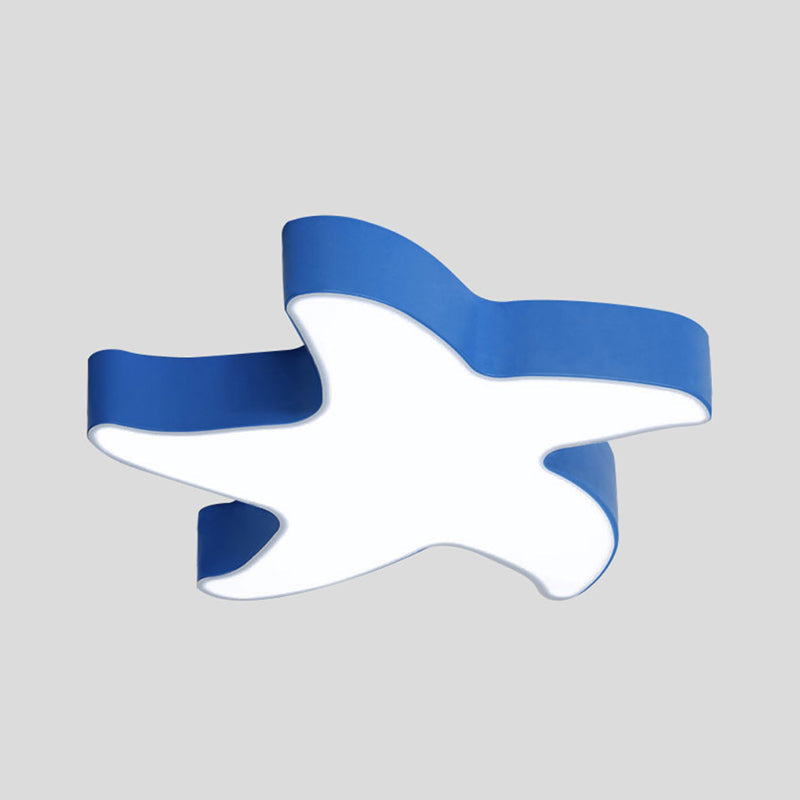 Modern LED Starfish Acrylic Ceiling Chandelier for Corridor