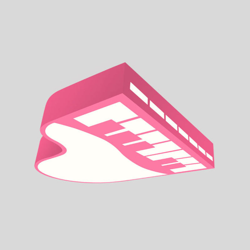 Cartoon LED Hanging Chandelier Piano Pendant Light for Corridor with Acrylic Shade