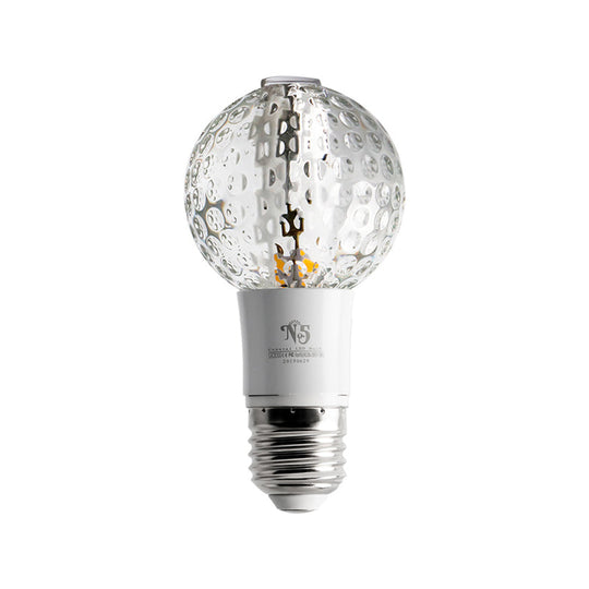 Nordic Clear Hammered Crystal LED Flush Mount Ceiling Light for Hallways