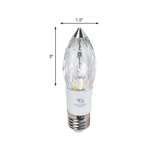 Modern Crystal LED Flush Mount Ceiling Light Fixture