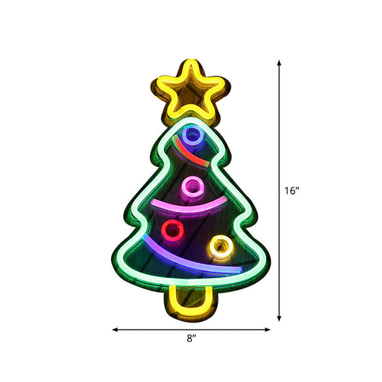 Geometric White LED Nightstand Lamp with USB Power and Minimalist Style