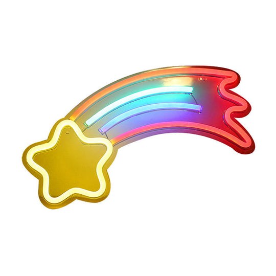 Geometric White LED Nightstand Lamp with USB Power and Minimalist Style