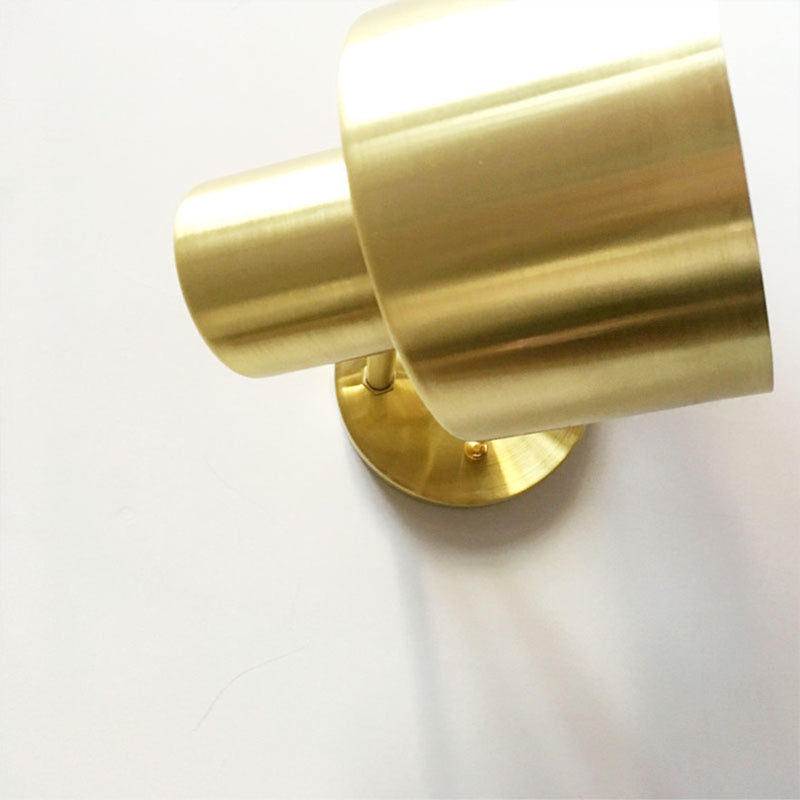 Modern Brass Grenade Shade Wall Sconce - Head Corridor Wall Light