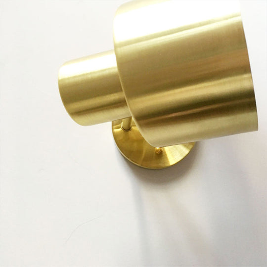 Modern Brass Grenade Shade Wall Sconce - Head Corridor Wall Light