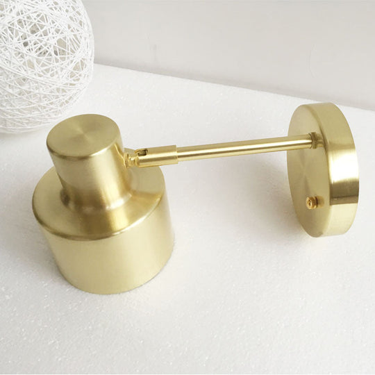 Modern Brass Grenade Shade Wall Sconce - Head Corridor Wall Light