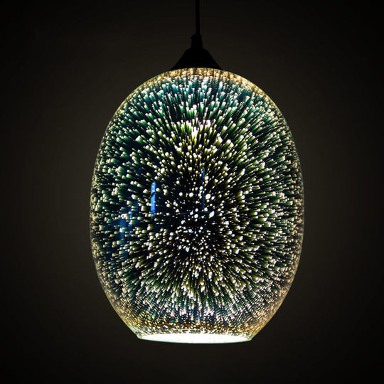 Modernist 3D Glass Geometry Pendant Light - Perfect for Living Rooms