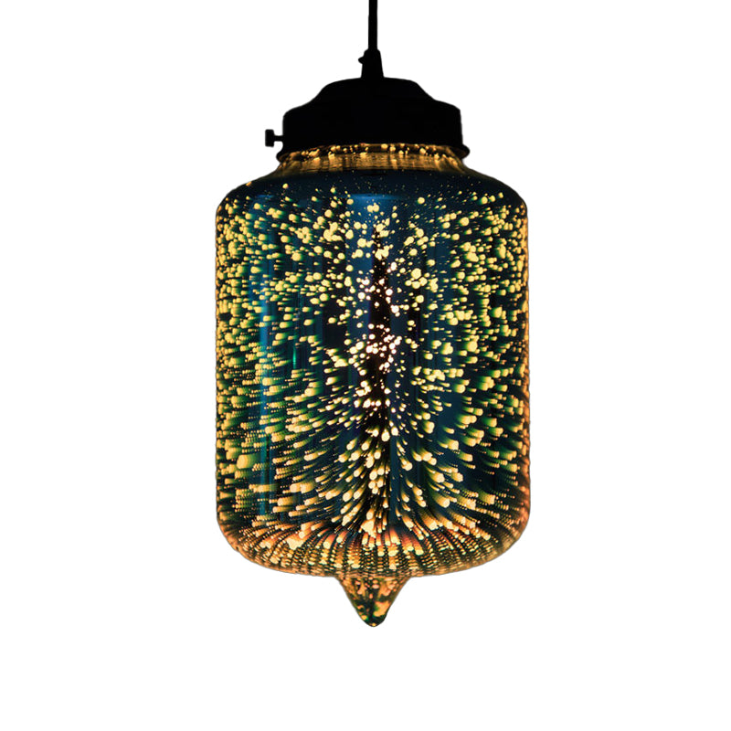 Modernist 3D Glass Geometry Pendant Light - Perfect for Living Rooms