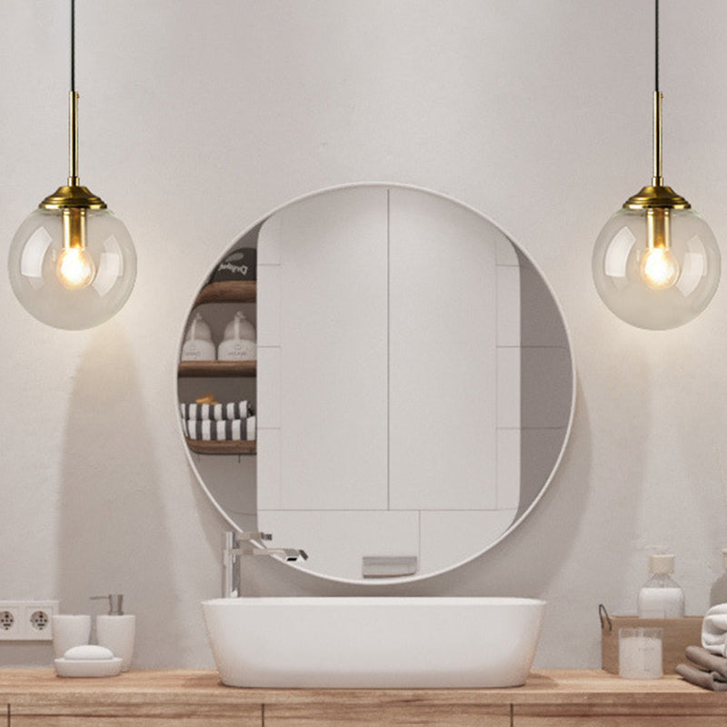 Modern 1-Head Globe Wall Light in Gold - Perfect for Bedrooms