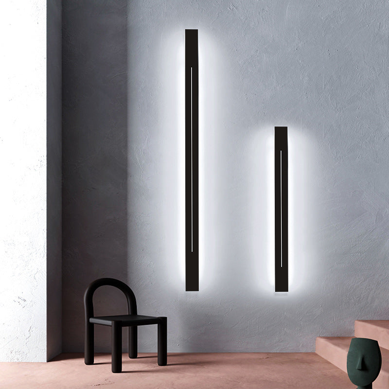 Sleek Bar Shape LED Wall Sconce for Living Room | Simplicity Collection