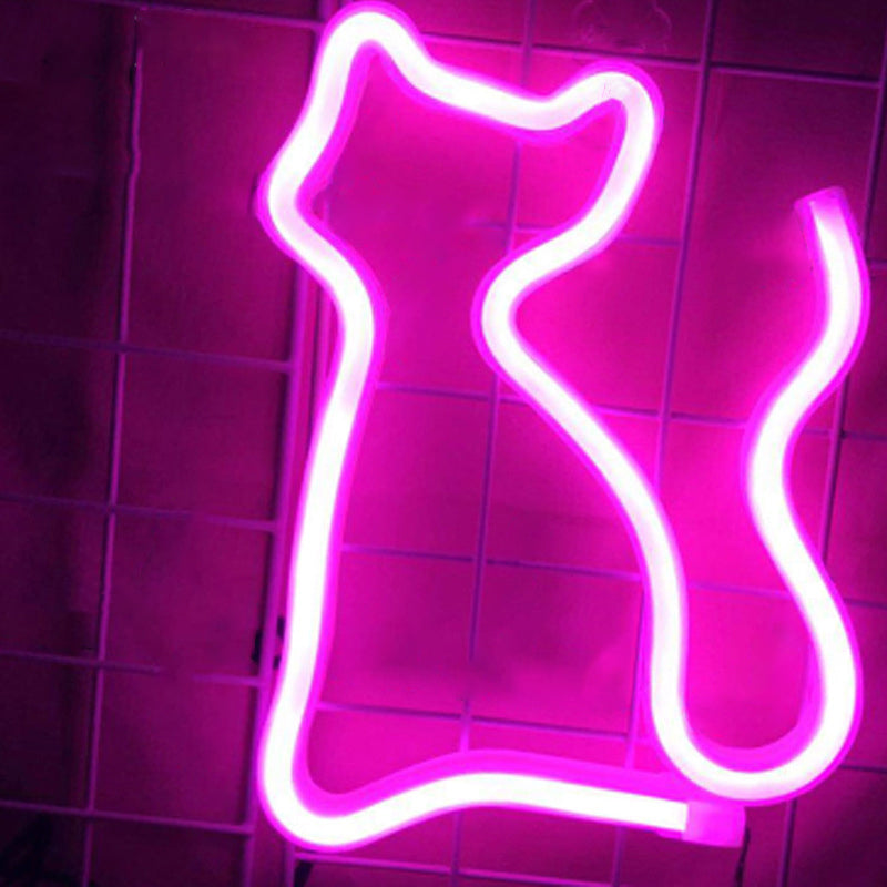 White LED Animal Wall Light for a Fun Bedroom Vibe