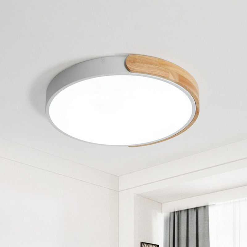 Simplicity Kids Bedroom LED Flush Mount Ceiling Light with Acrylic Circular Flush – Perfect Illumination Fixture