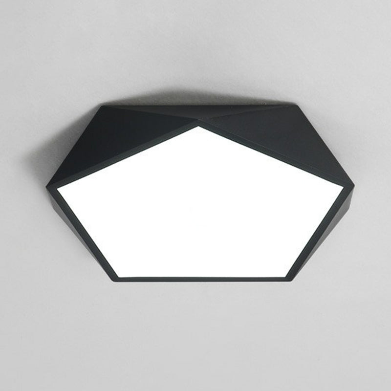 Ultrathin Acrylic LED Flush Ceiling Light Fixture - Ideal for Kids Bedroom