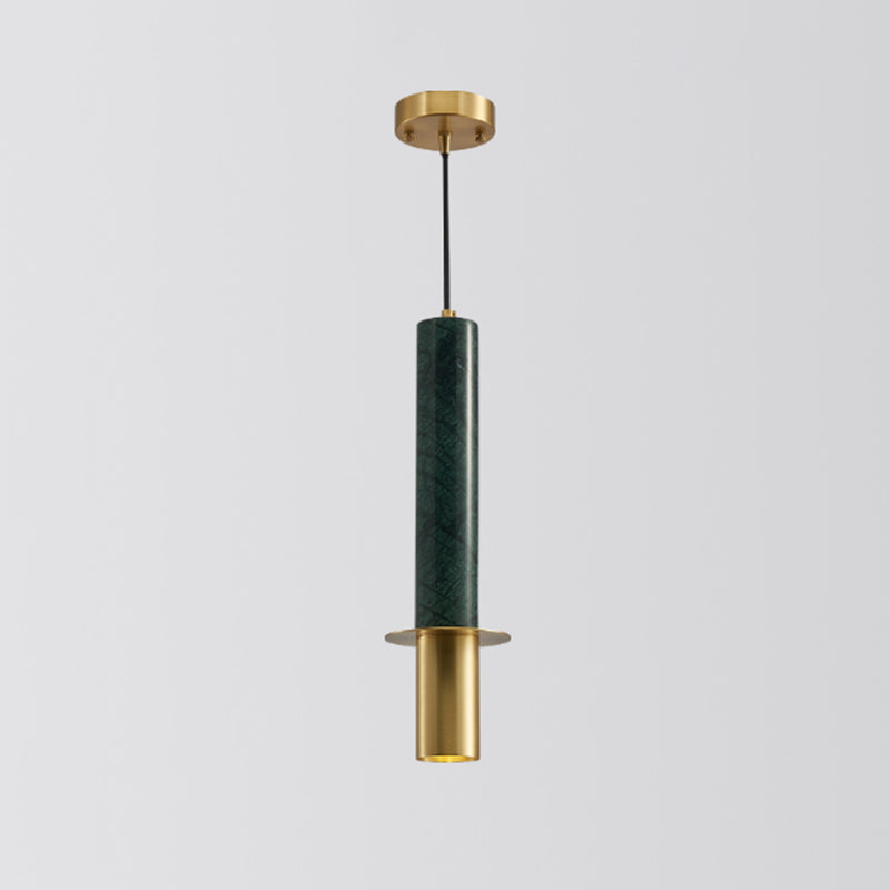 Minimalistic Marble Pendant Ceiling Light for Shaded Dining Room with 1 Head