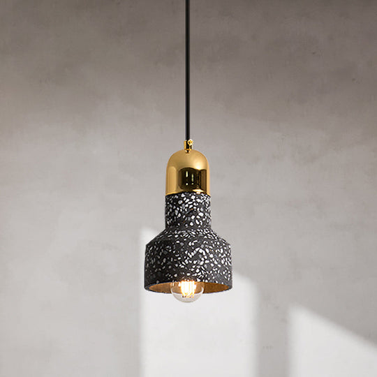 Nordic Style Geometric Ceiling Light for Restaurants - 1-Light Hanging Lamp