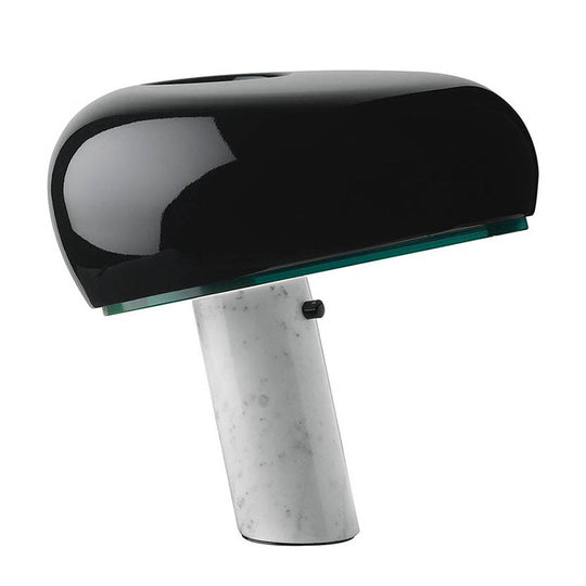 Minimalist Marble Base Table Light with Single-Bulb for Bedside