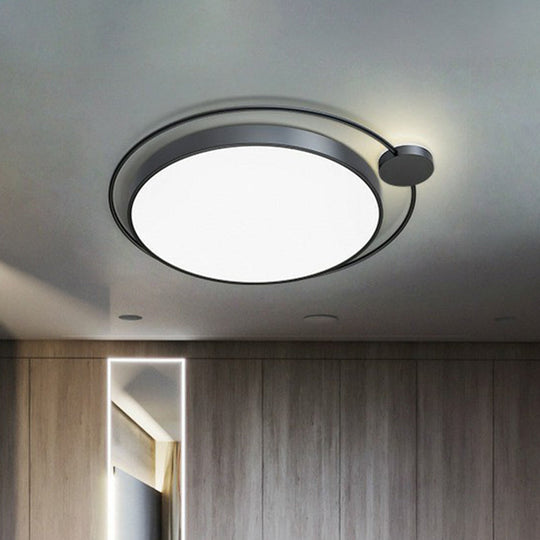 LED Flush Mount Ceiling Light with Acrylic Simplicity