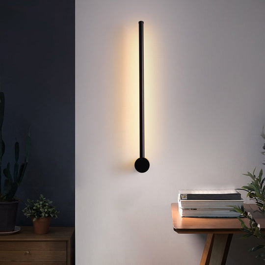 Modern LED Wall Mount Light - Stick Shape, Acrylic Design for Living Room