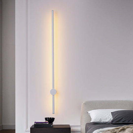 Modern LED Wall Mount Light - Stick Shape, Acrylic Design for Living Room
