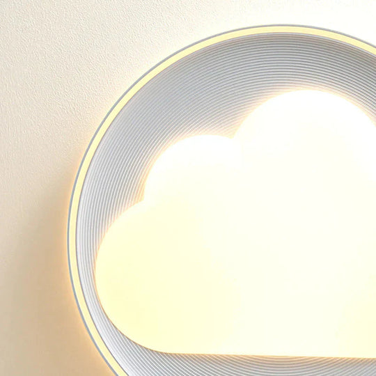 Nordic Cloud Iron Simple LED Ceiling Lamp