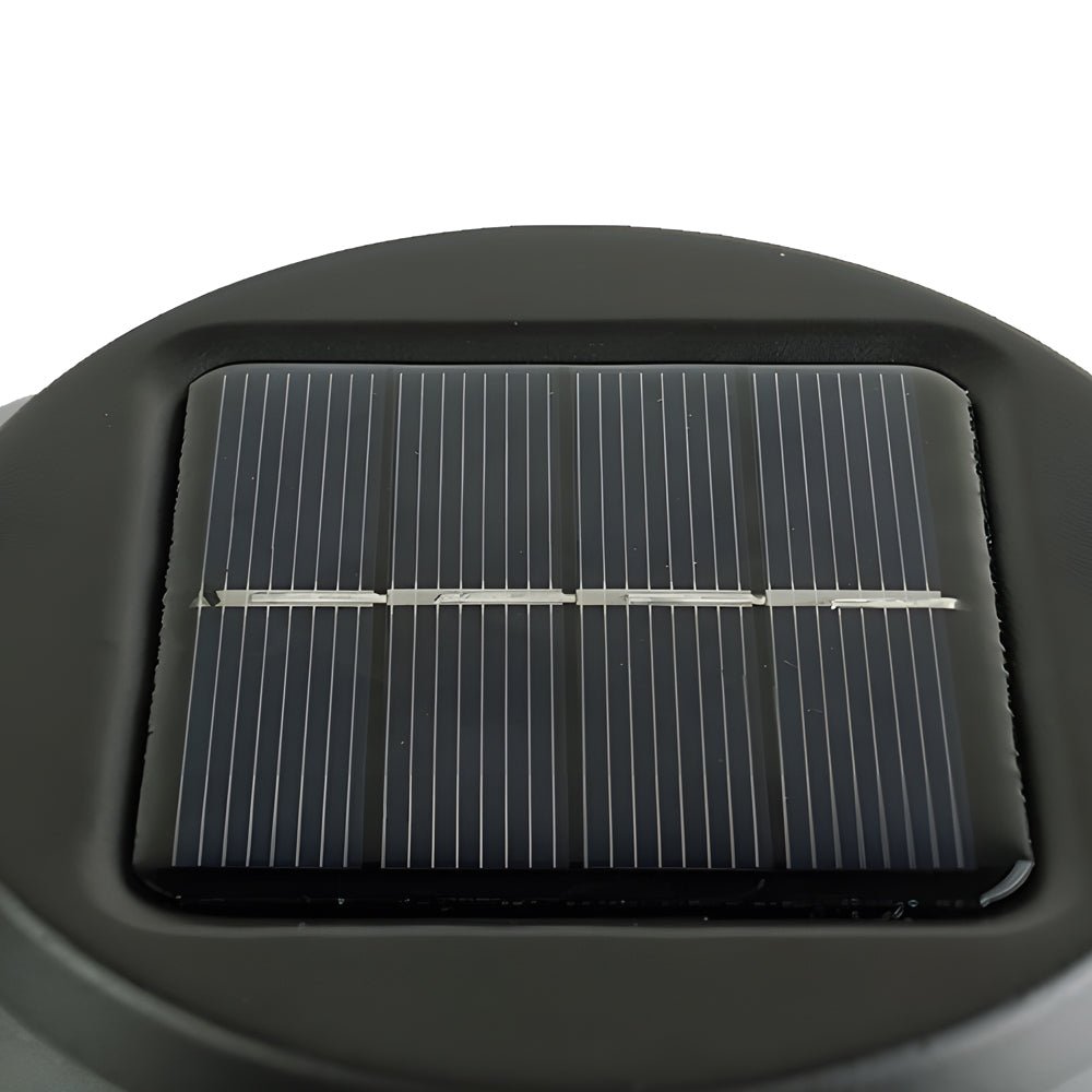 22.8-Inch Solar LED Pathway Light with Hat Top