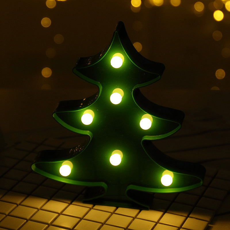 Mini LED Cartoon Nightlight for Kids' Rooms - Battery Operated Table Lamp