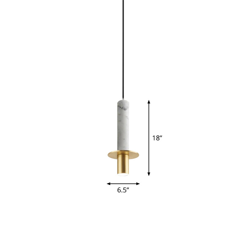 Modern Marble Dining Room Suspension LED Pendant Light