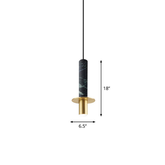 Modern Marble Dining Room Suspension LED Pendant Light