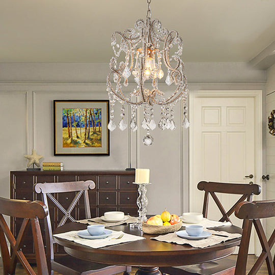 Modern Brass Pendant Lamp with Laser-Cut Design and Crystal Detail for Living Room Lighting